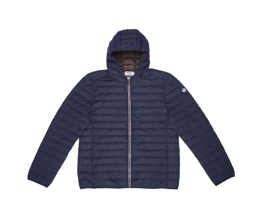 Chaqueta acolchada ligera con capucha para hombre Marino - SIVERT II