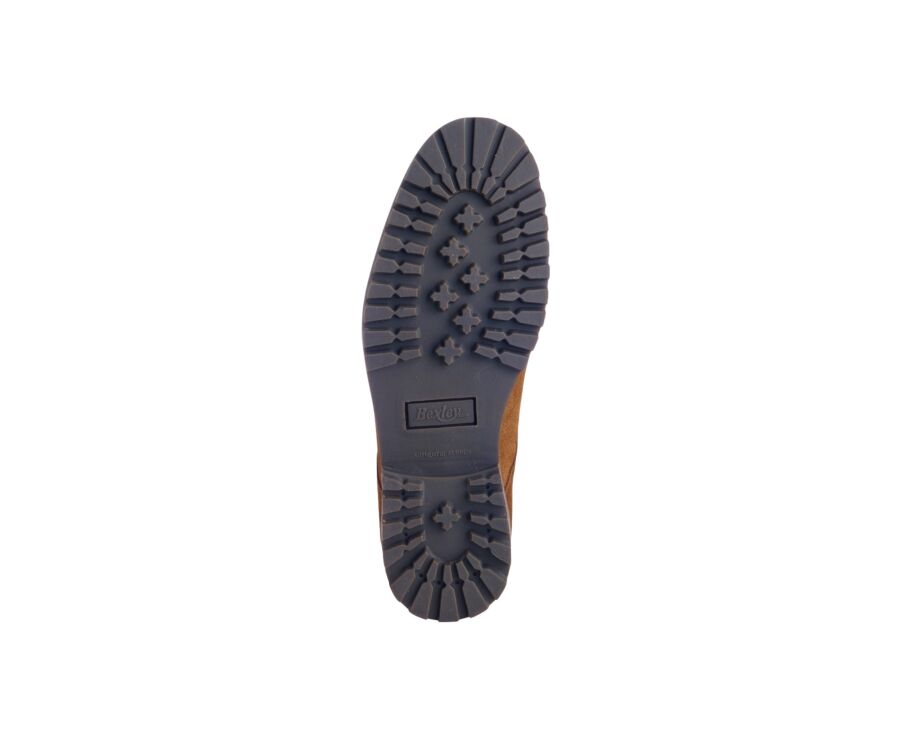 Zapatos derby ante Gamuza con suela de goma - BUSHEY GOMME