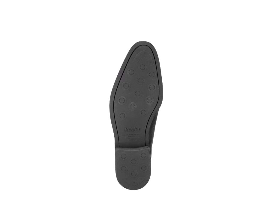 Zapato Oxford para hombre Suela de goma ante Negro - PETER GOMME VILLE