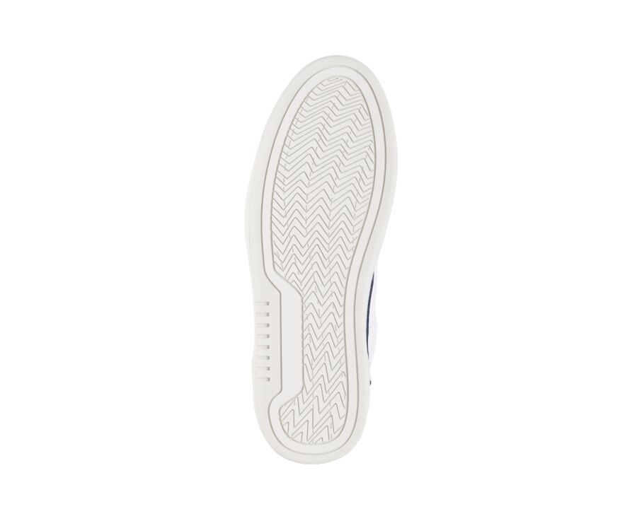 Zapatillas de hombre Azul Blanco y Rojo - KOLORA