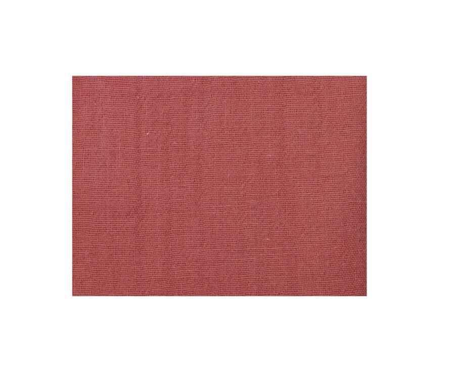Camisa de  tejido Gasa Coral - Cuello Francés - SYLVIEN