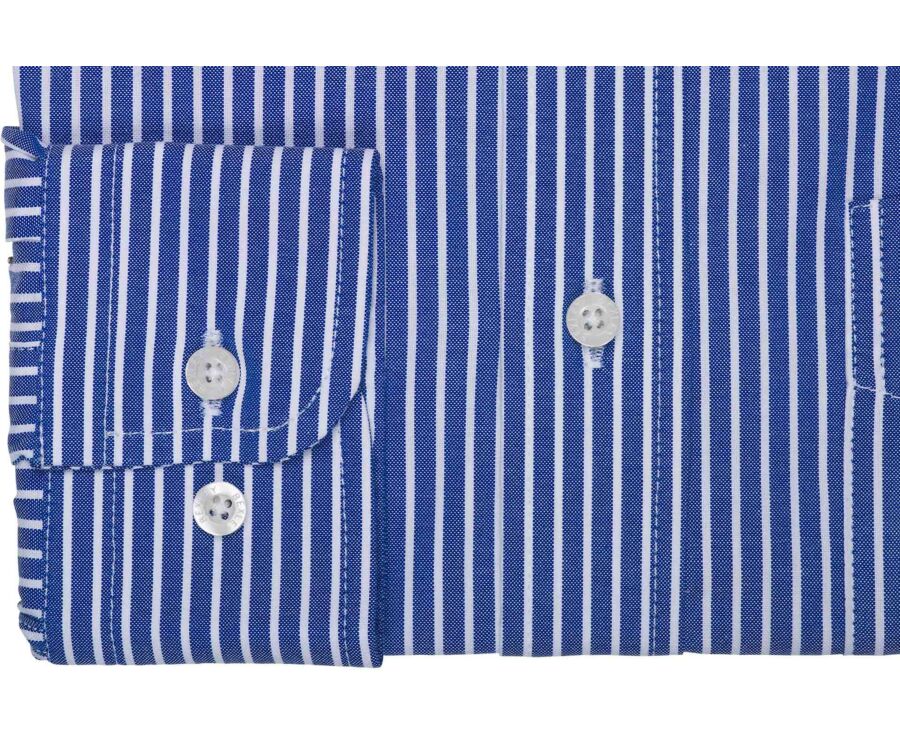 Camisa hombre rayas azul océano - HUNTER