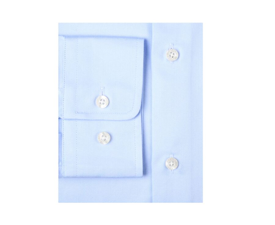 Camisa de algodón azul claro - GIORGIO
