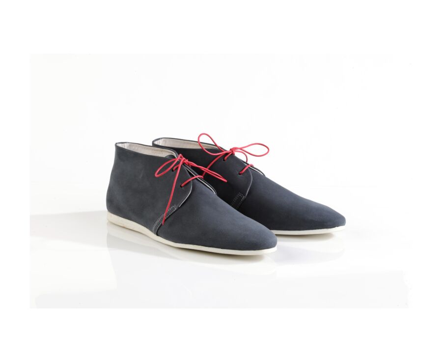 3 pares de cordones para zapatos de vestir - Rojo, gris y rosa