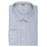 Camisa blanca con rayas azules Geoffroy Bexley