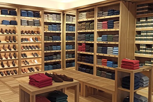 Interior Tienda Bexley Tours