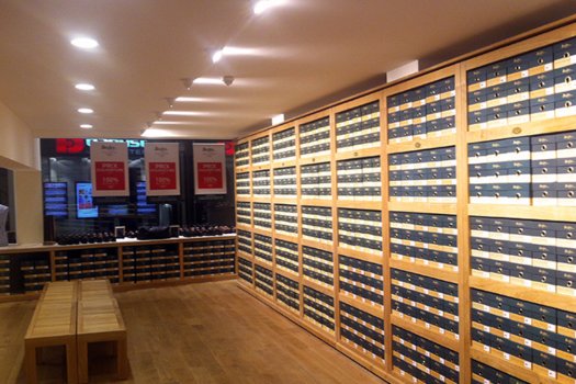 Tienda Bruxelles estantes