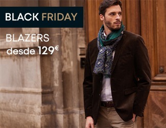 Americana marrón hombre Friday