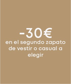 Oferta especial: 30 € de descuento en el segundo par, vestir o casual