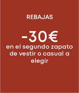 Oferta especial: 30 € de descuento en el segundo par, vestir o casual