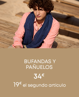 Bufandas y pañuelos de hombre