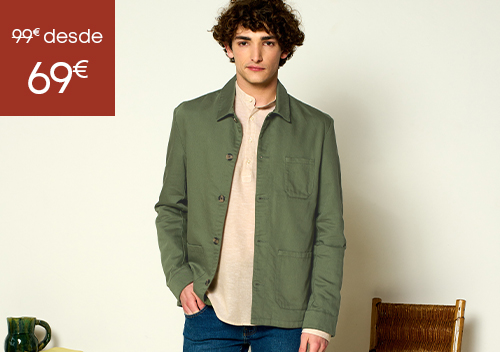 REBAJAS chaqueta de terciopelo para hombre
