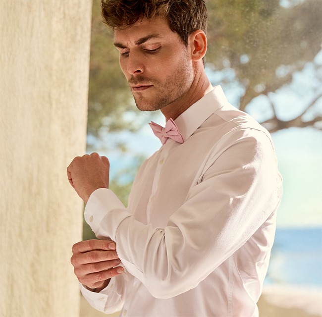 camisas de boda hombre