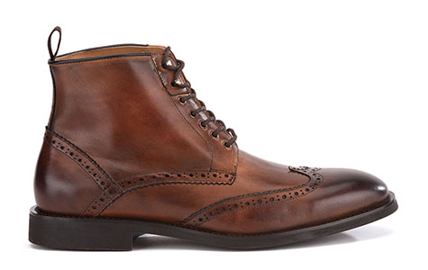 Botas e hombre