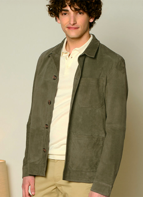 Chaquetas de tela hombre