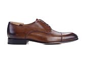 Patina Cognac Derby Shoes - GARSTON