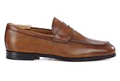 Patina Gold men's loafers - DERYBROOK
