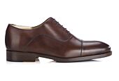 Patina Chocolate Men's Oxford shoes - Leather sole with pad - GRAKLEY
