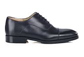 Black Men's Oxford shoes - Leather sole with pad - GRAKLEY