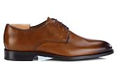 Patina Chestnut Leather - Derby Shoes - MARKFORD