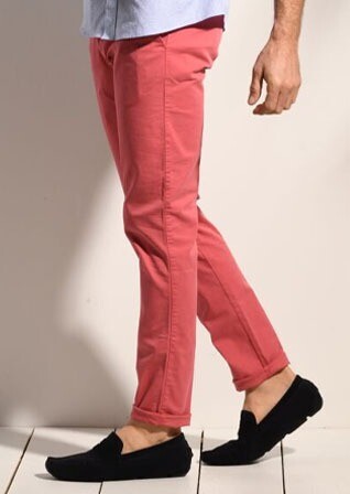 Raspberry Men's chinos - KYRK