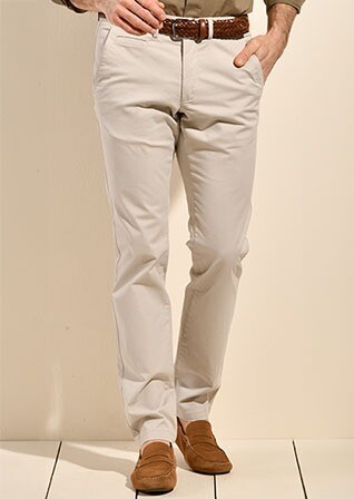 Greige Men's chinos - KYRK