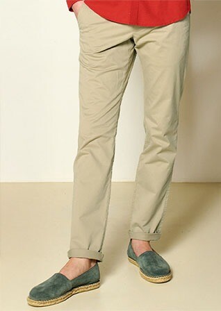 Beige Men's chinos - KYRK
