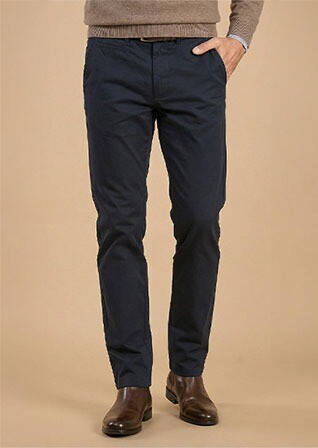 Dark Navy Chino trousers for men - NIGEL II