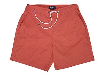 Men’s Basque red swim shorts - BRENTAN