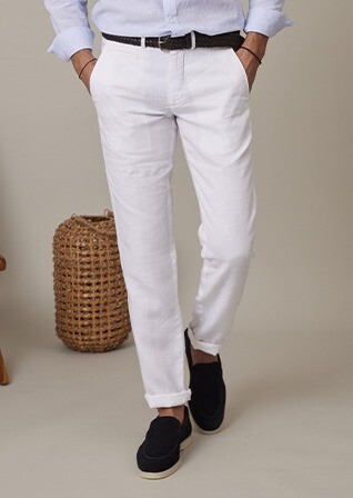White Men's chinos - KYLSON