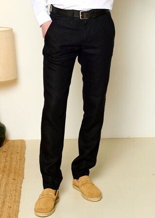 Black Men's chinos - KYLSON