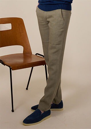 Taupe Men's chinos - KYLSON