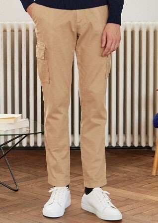 Camel men's cargo trouser - KEANAN II