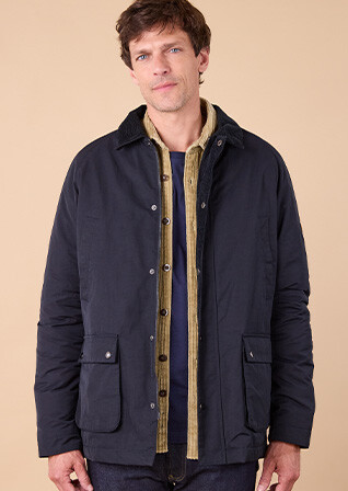 Water-repellent parka – Dark Navy - ARSTEN