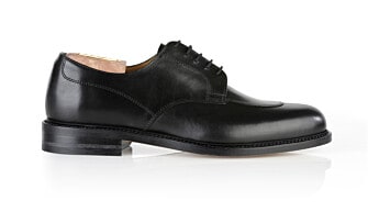 Black Derby Shoes - Leather outsole - PADDINGTON CLASSIC