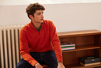 Amber half-zip wool sweater - KENNETH
