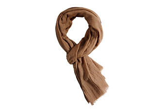 Camel wool and Silk scarf