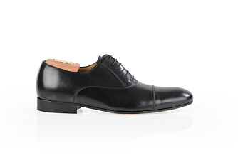 Black Oxford shoes - Leather outsole - DURHAM