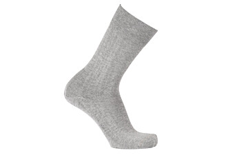 Men's Light Grey Melange Thin Cotton Socks