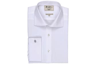 White shirt with cufflinks - PIETRO