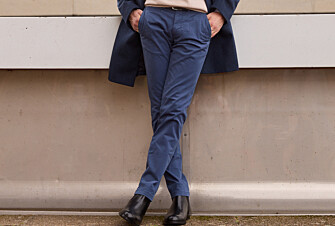 Navy Denim Men's chinos - KYRK