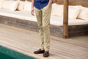 Beige Men's chinos - KYRK