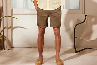 Dark Olive Chino Shorts - BARRY