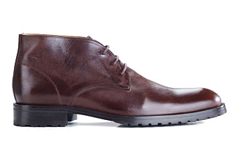 Patina Chocolate leather Desert Boots - WARWICK GOMME