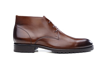 Patina Cognac Desert Boots - WARWICK
