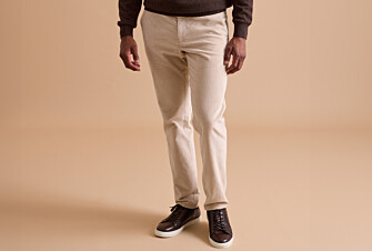 Unbleached Men's corduroy chinos - NORMAN