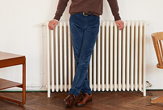 Denim Blue Men's chinos - NORMAN