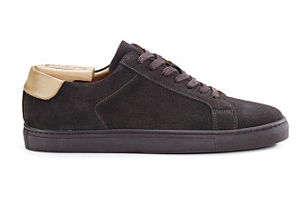 Bitter Chocolate suede Men's leather Trainers - INGLEWOOD