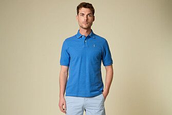 Men's polo shirt Denim Blue - GARETH