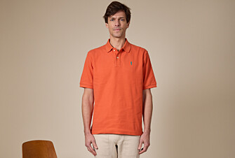 Men's polo shirt Dark Orange - GARETH
